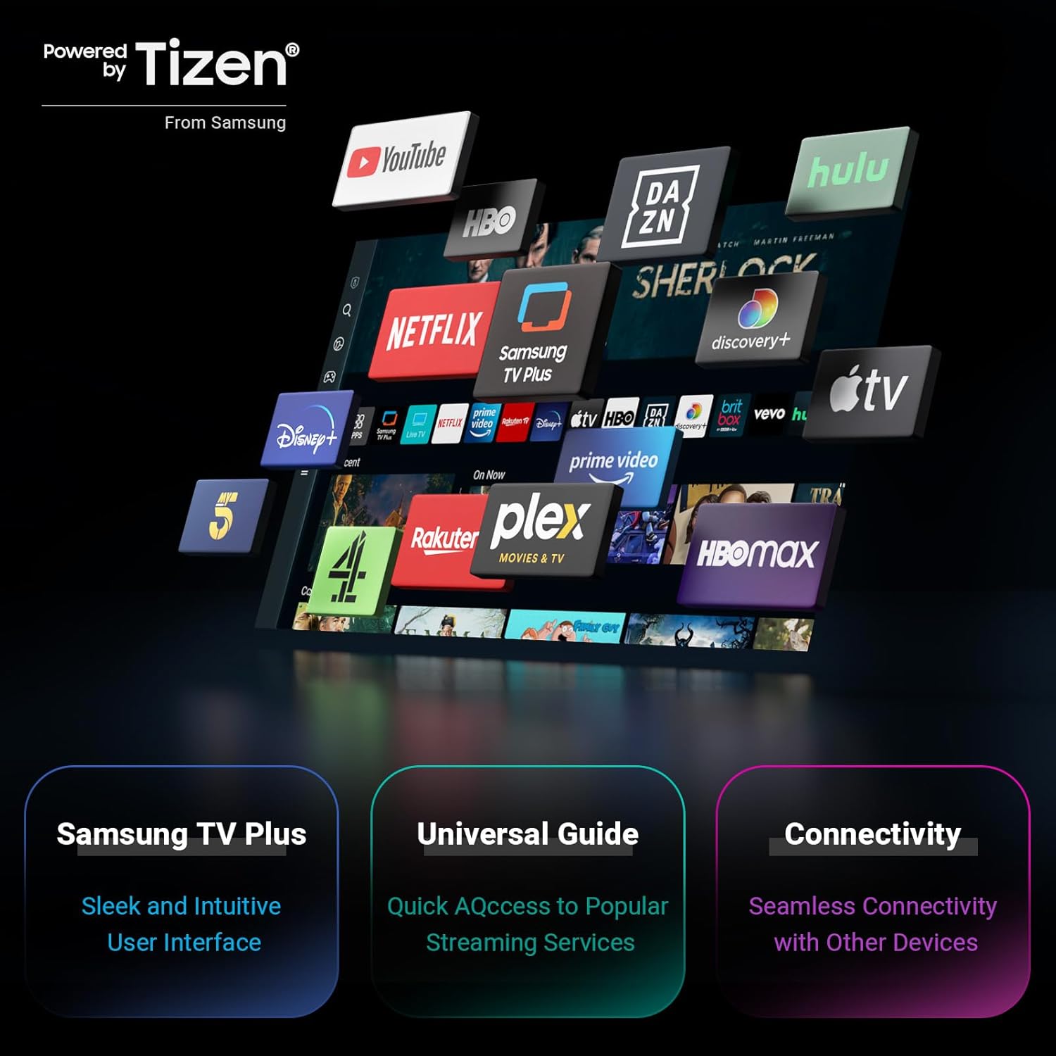 Smart TV 4K UHD LED de 43 pulgadas Smart TV 4K UHD LED de 43 pulgadas