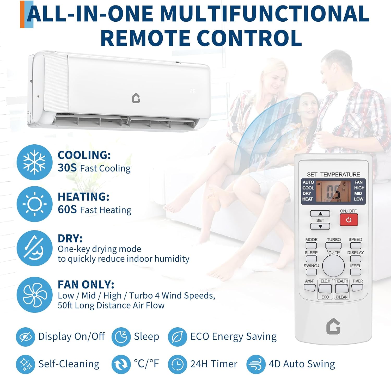 Aire acondicionado mini split de 12000 BTU Aire acondicionado mini split de 12000 BTU