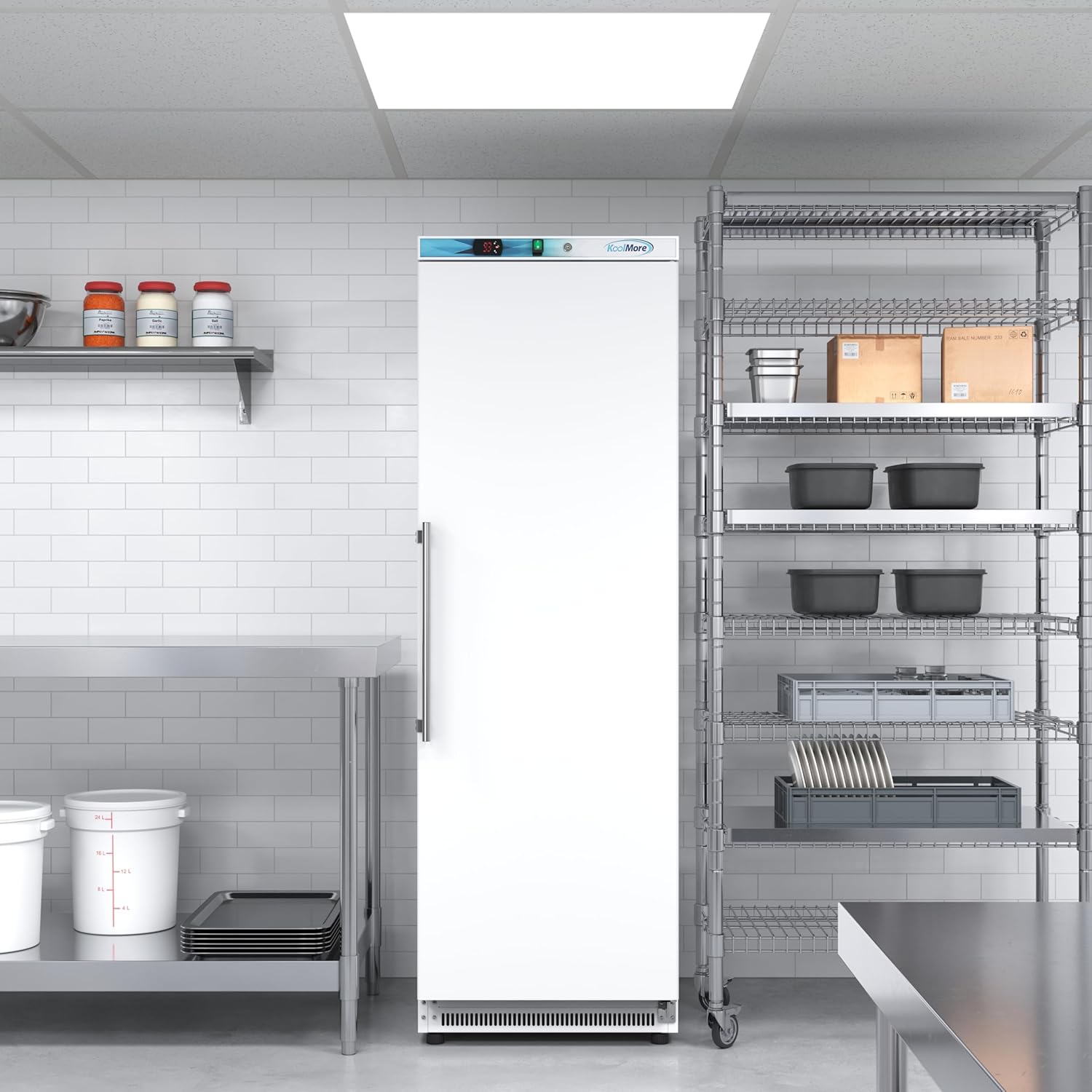 KoolMore KM-RMD12WH Alcance comercial de 12 pies KoolMore KM-RMD12WH Alcance comercial de 12 pies