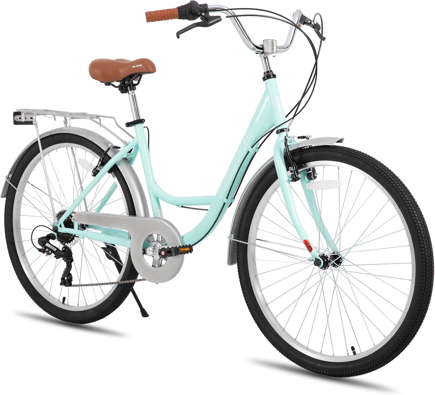 HILAND Bicicleta de playa completa de 26 pulgadas