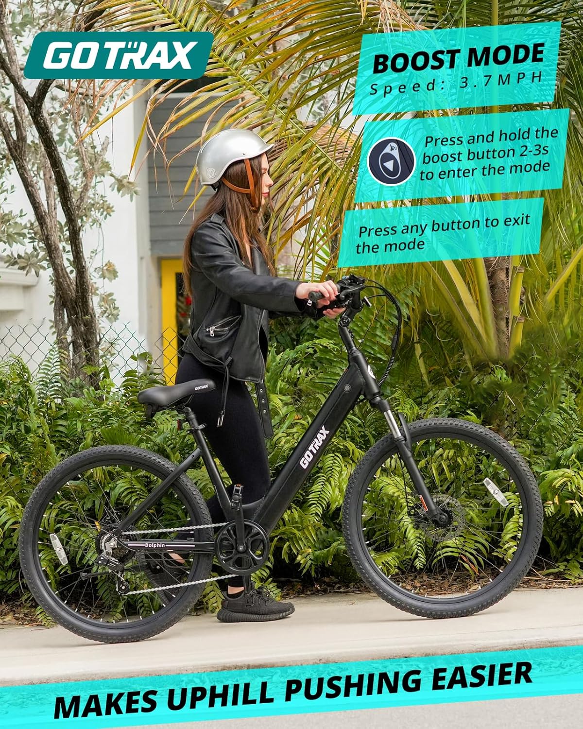 Gotrax Bicicleta eléctrica de 26 pulgadas Gotrax Bicicleta eléctrica de 26 pulgadas
