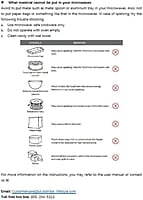 Toshiba - Horno microondas