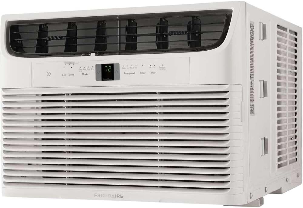 Frigidaire FHWC123TC1 - Aire acondicionado para ventana, controles electrónicos de 12,000 BTU