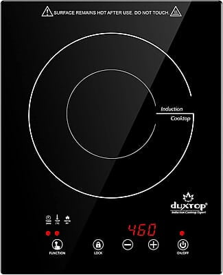 Duxtop Placa de inducción incorporada. Temporizador de 170 minutos