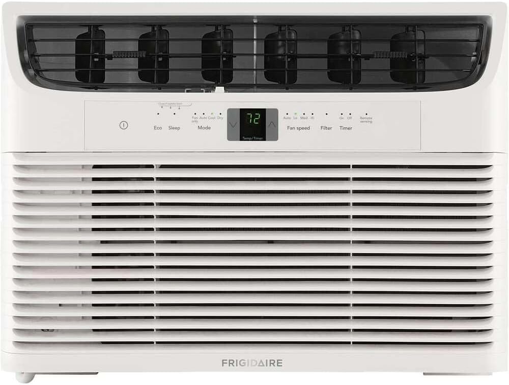 Frigidaire FHWC123TC1 - Aire acondicionado para ventana, controles electrónicos de 12,000 BTU