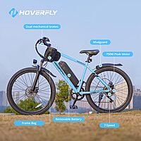 HOVERFLY OUREA Bicicleta eléctrica de 26 pulgadas y 750 W