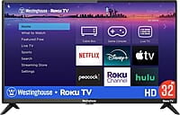 TCL 32S355, Smart TV LED Roku de 32" Class 3-Series HD 720p, color negro