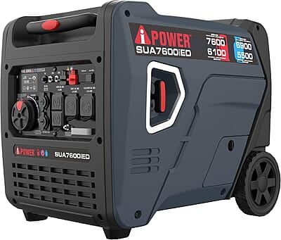 A-iPower Generador inversor portátil, 7600 W