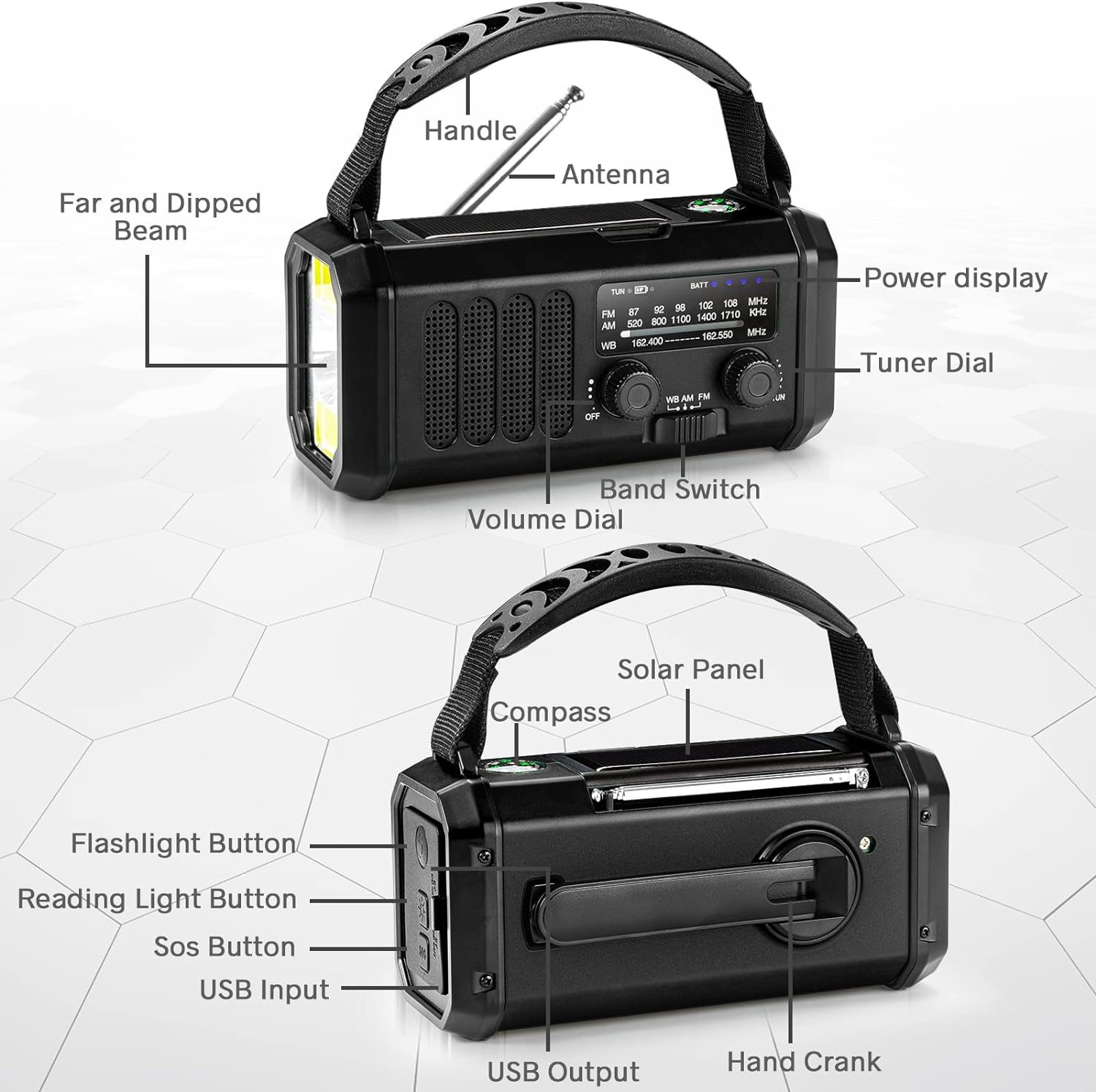 LINTERNA DE EMERGENCIA QFX