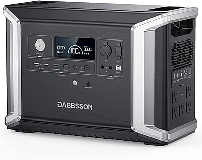 Dabbsson Estación de energía portátil DBS2300, 2330Wh