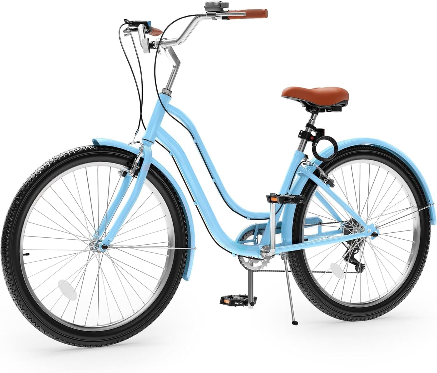 YITAHOME Bicicleta de crucero con marcode 26 pulgadas