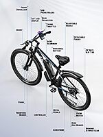 Bicicleta eléctrica para adultos E·Bycco de 29 pulgadas y 1000 W