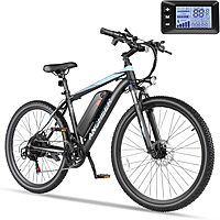 ANCHEER Bicicleta eléctrica de 26" para adultos