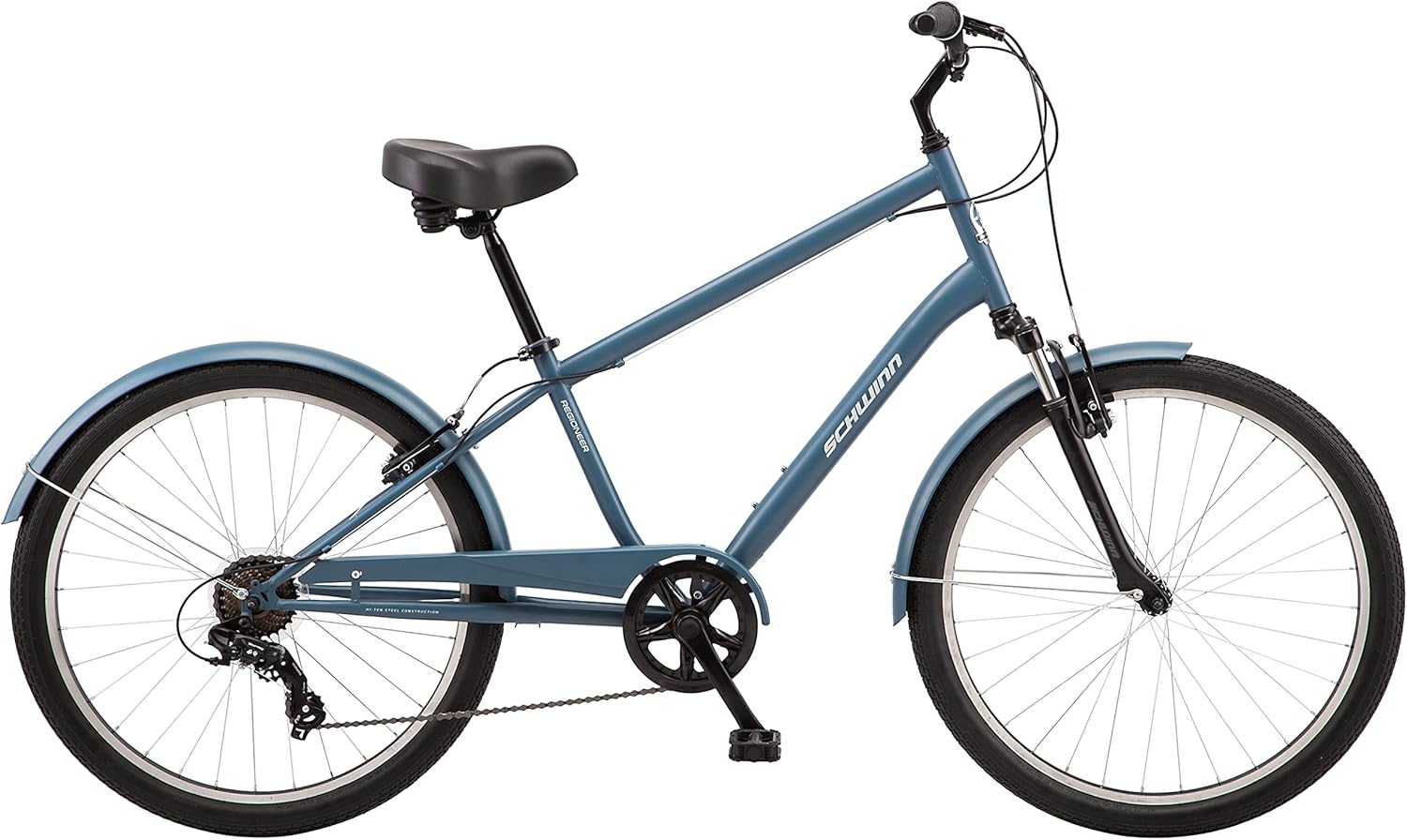 Schwinn Regioneer - Bicicleta híbrida de confort para adultos