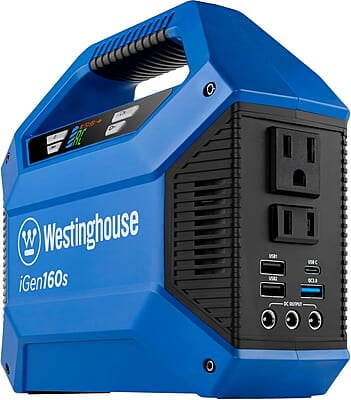 Westinghouse Estación de energía portátil y generador solar de 155 Wh