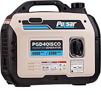 Pulsar PGD40ISCO Ultra Light Quiet 4000W Portable Gas Inverter Generator