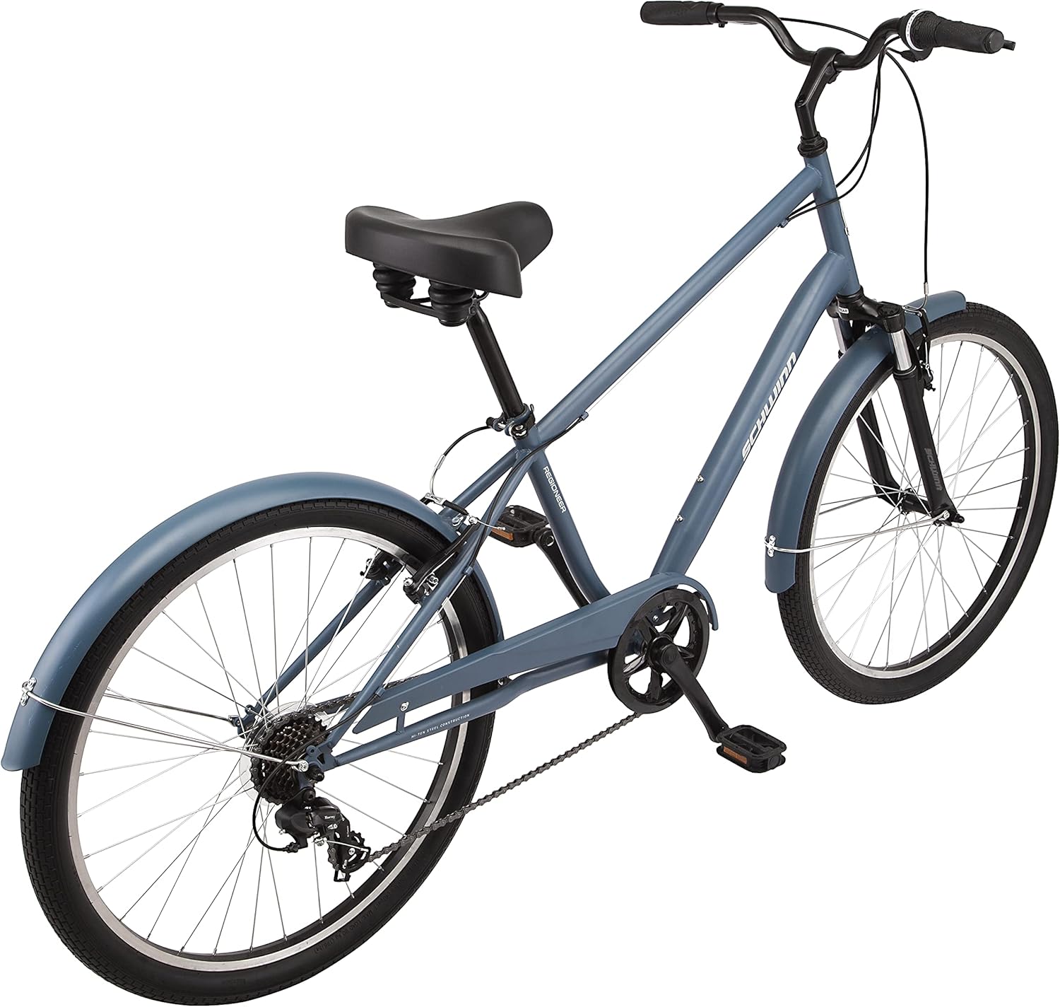 Schwinn Regioneer - Bicicleta híbrida de confort para adultos