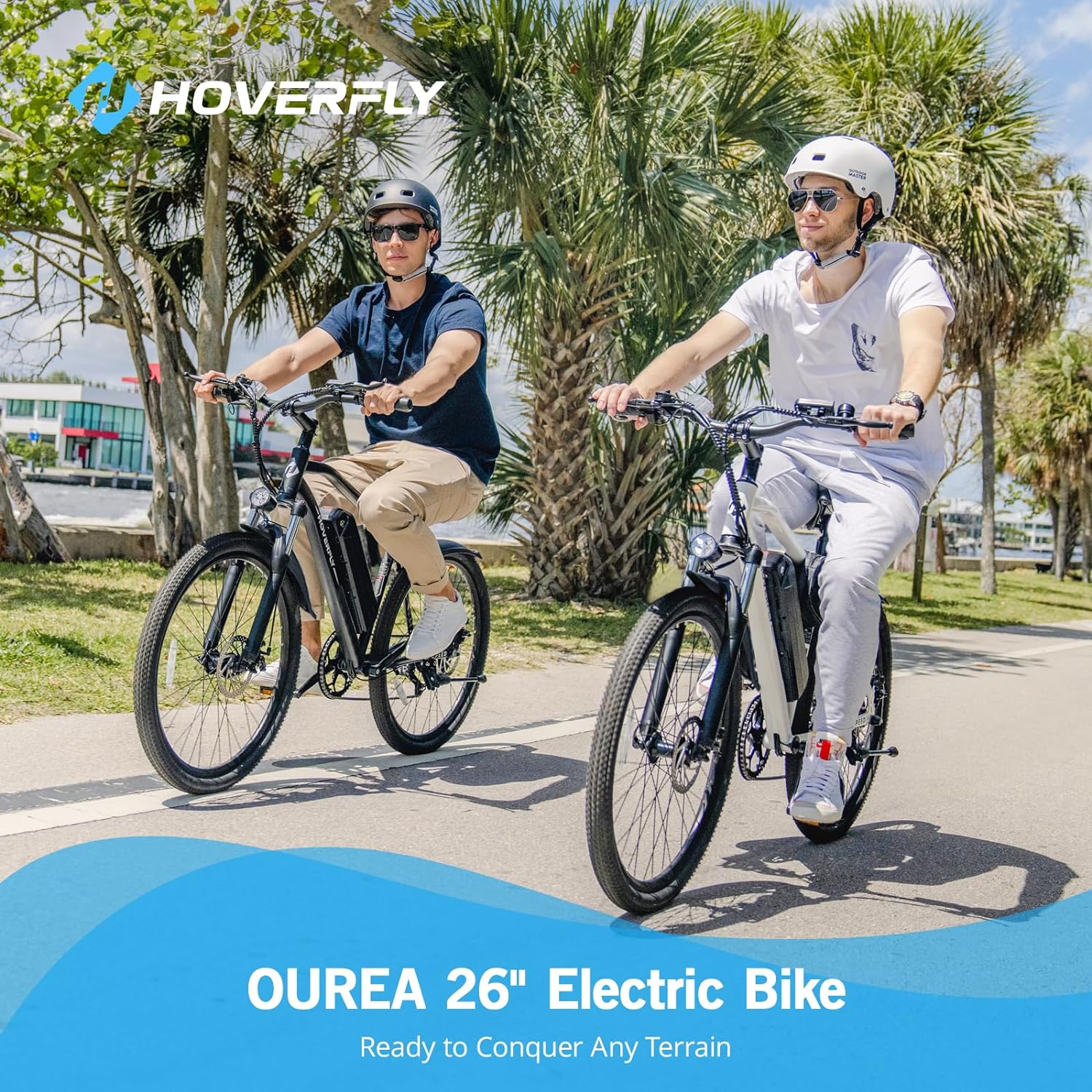 HOVERFLY OUREA Bicicleta eléctrica de 26 pulgadas, 750 W