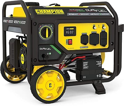 Champion Power Equipment - Generador portátil de 4750 vatios