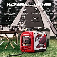 maXpeedingrods Generador inversor de 4000 vatios portátil