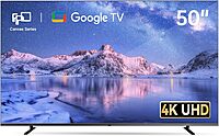 FPD Smart TV de 50 pulgadas, 4K LED Google TV con Google Play