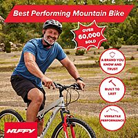 Huffy Stone Mountain Bicicleta de montaña rígida, 21 velocidades