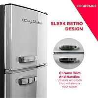 Frigidaire EFR753-MINT de 2 puertas, con 7.5 pies cúbicos