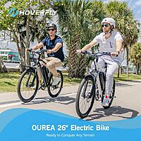 HOVERFLY OUREA Bicicleta eléctrica de 26 pulgadas y 750 W