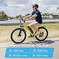 HOVERFLY OUREA de 26 pulgadas, 750 W ,7 velocidades, amortiguador