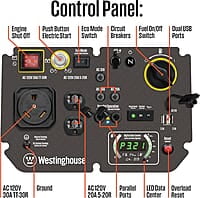 Westinghouse Outdoor Power Equipment - 5000 vatios pico