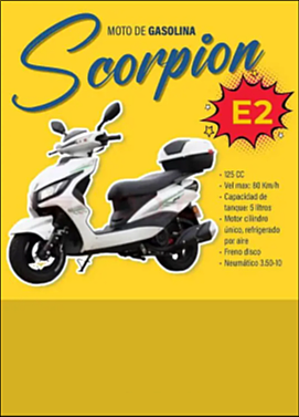 Scorpion E2 De Gasolina