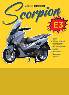 Scorpion E3 De Gasolina