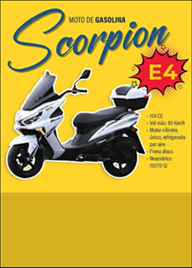 Scorpion E4 De Gasolina