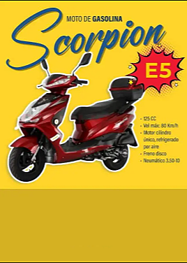 Scorpion E5 De Gasolina